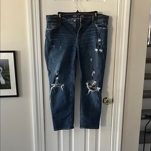 Old Navy Men's Dark Blue Relaxed Jeans